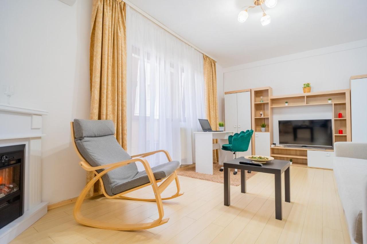 Serene 1Br Apartment With Workspace Bucureşti Ngoại thất bức ảnh